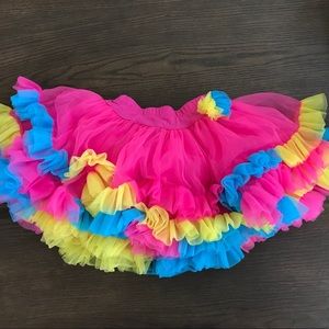 Multi layer tulle skirt  🌈